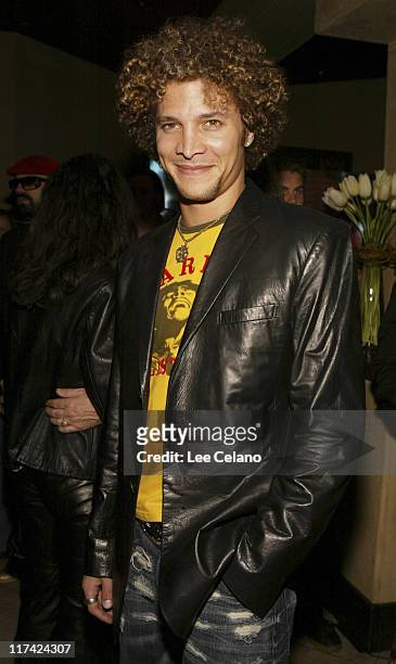 Justin Guarini during The William Morris Agency and Budweiser GRAMMY Party at White Lotus in Los Angeles, California, United States.
