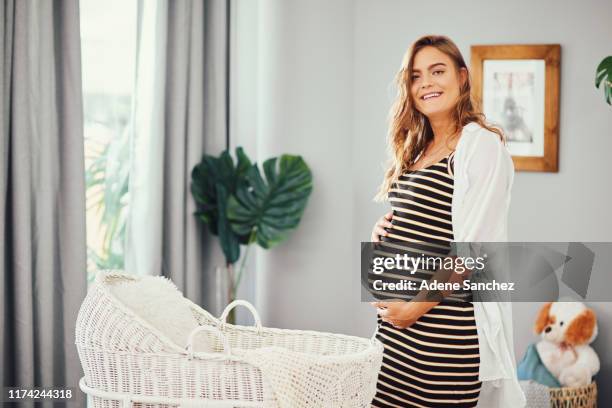 Pregnant Belly Front View Photos and Premium High Res Pictures - Getty