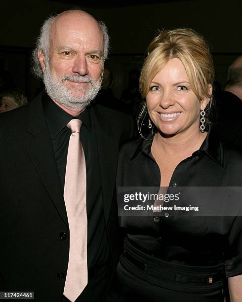 James Burrows and guest during Academy of Television Arts & Sciences Hall of Fame Ceremony - Inside and Reception at Beverly Hills Hotel in Beverly...