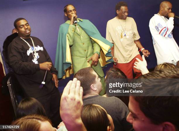 Snoop Dogg during The William Morris Agency and Budweiser GRAMMY Party at White Lotus in Los Angeles, California, United States.