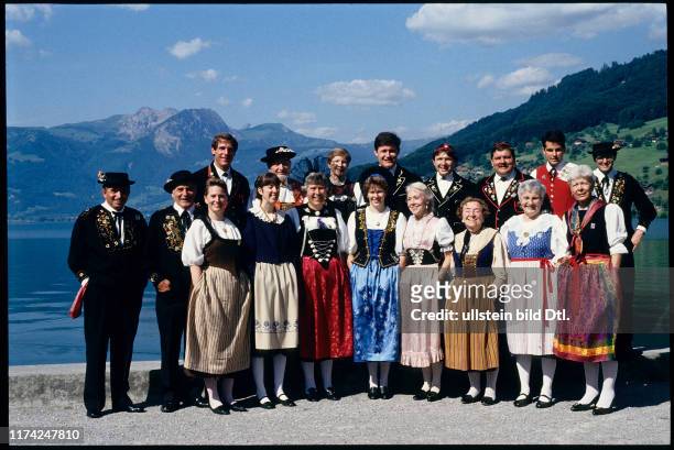 Amerikanische Folkloregruppe, 21. Eidgenössisches Jodlerfest, Sarnen 1993