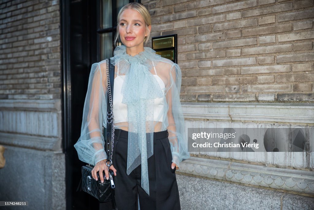 Street Style - New York Fashion Week September 2019 - Day 7