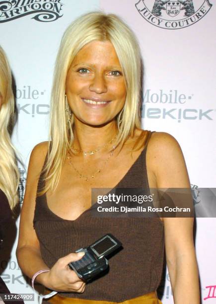 Lizzie Grubman during T-Mobile Sidekick II Launch Party at Marquee in New York City, New York, United States.