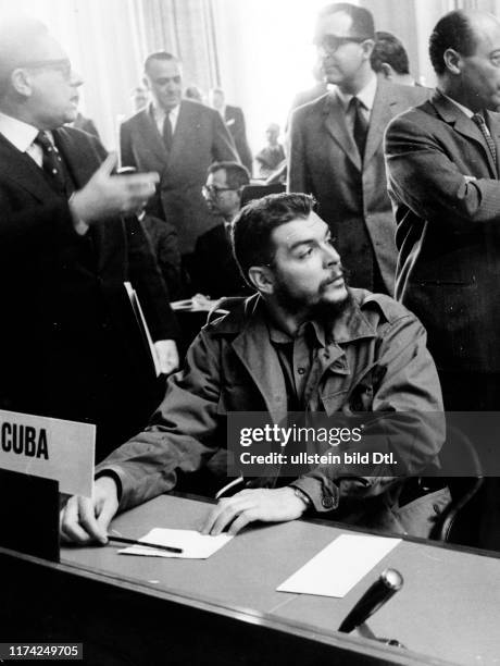 Ernesto Che Guevara an der UNCTAD, Genf 1964