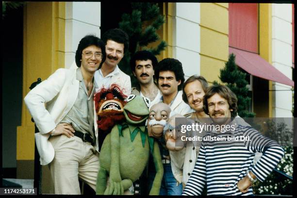 Band Pepe Lienhard mit Kermit, der Frosch 1991