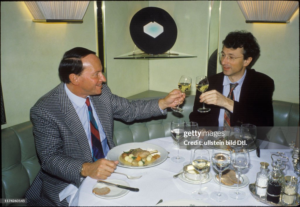 Peter Rizzi Silvio Rizzi und Peter Rothenbühler 1988 News Photo - Getty Images