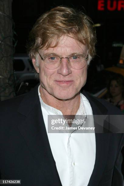 Robert Redford during Sundance Institute Celebrates "Risk-Takers in the Arts" - 3rd Annual Gala Benefit - Outside Arrivals at Gotham Hall in New York...