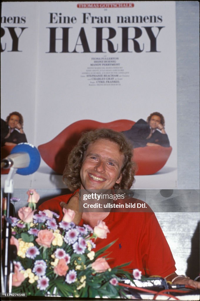 Thomas Gottschalk bei Filmpremière, 1990