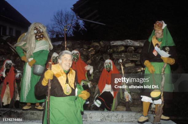 Wysel Gyr an der Walpurgisnacht 1982