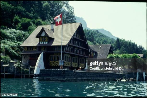 Gasthaus "Haus zur Treib", Vierwaldstättersee 1983