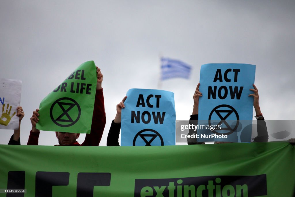 Extinction Rebellion Planned Protests In Athens