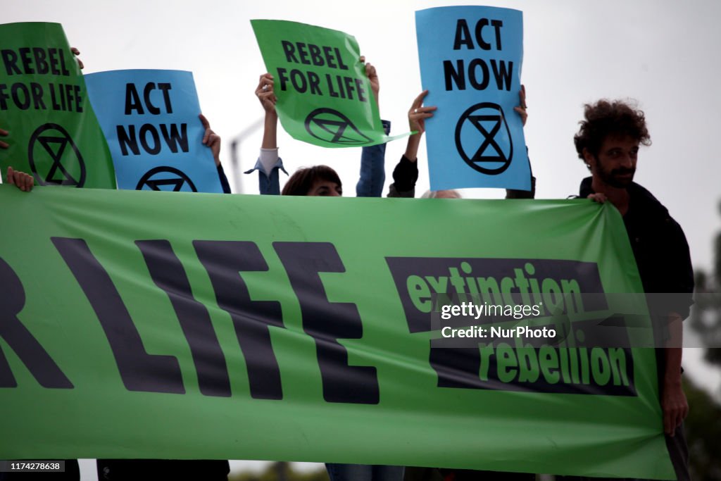 Extinction Rebellion Planned Protests In Athens