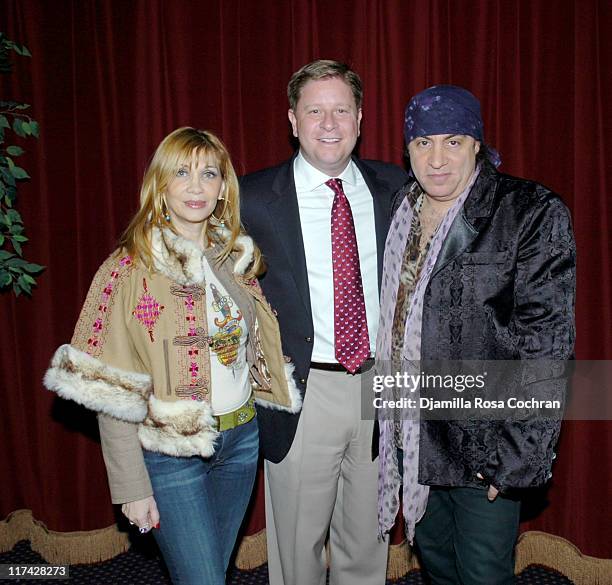 Maureen Van Zandt, Chris Williams and Little Steven Van Zandt