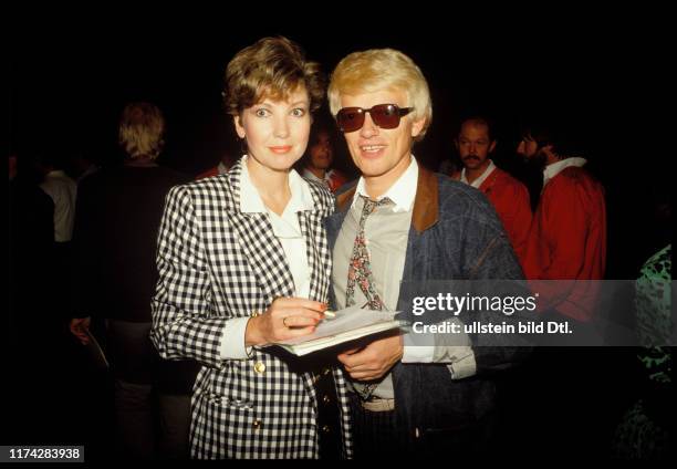 Caroline Reiber und Heino, 1986