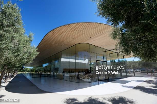 apple park - cupertino stock pictures, royalty-free photos & images