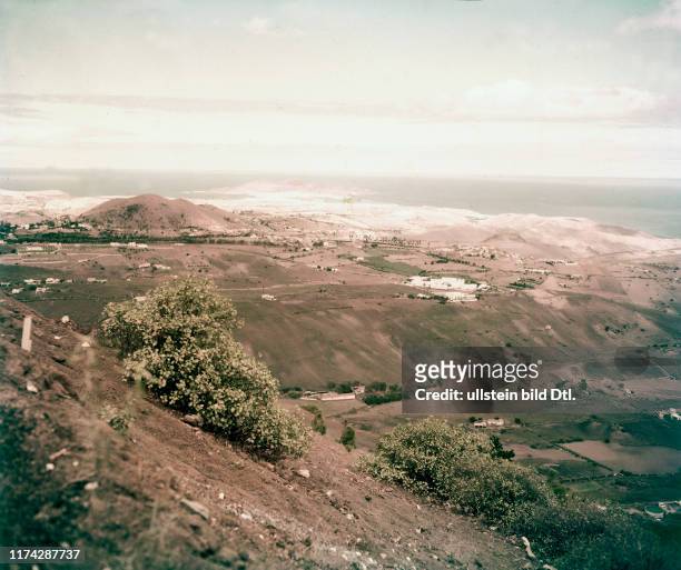 Küstenlandschaft auf Gran Canaria 1959