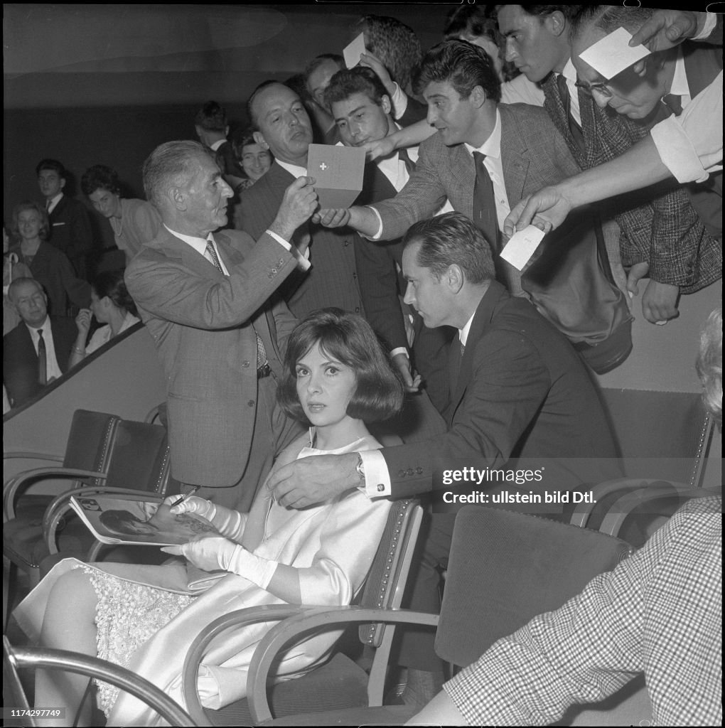 Gina Lollobrigida: Filmpremière in Zürich 1963