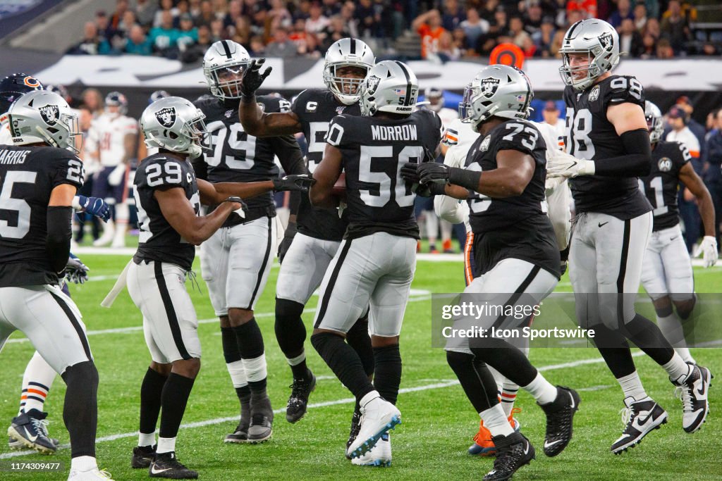 NFL: OCT 06 Bears v Raiders