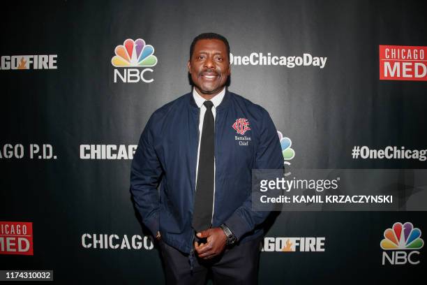 Eamonn Walker attends the 2019 press day for TV shows "Chicago Fire", "Chicago PD", and "Chicago Med" on October 7, 2019 in Chicago, Illinois.