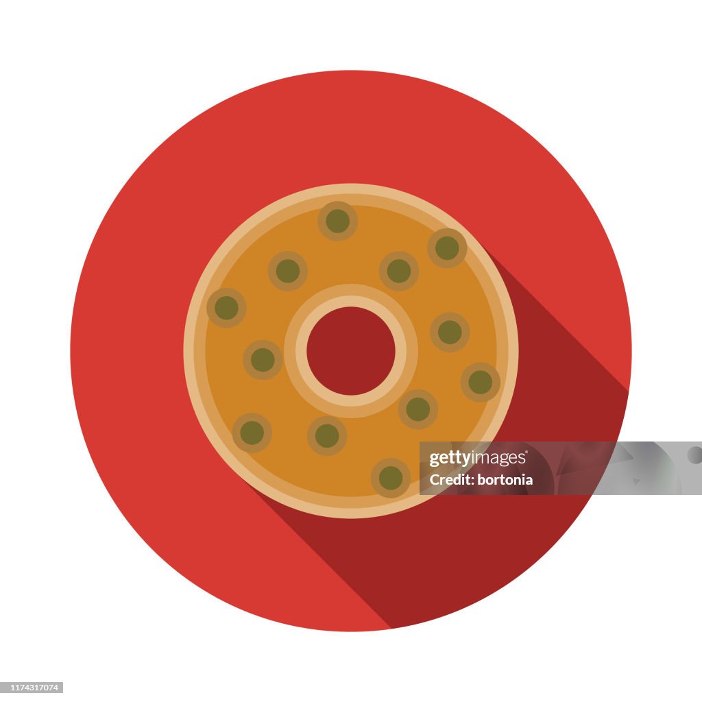Medu Vada Indian Food Icon
