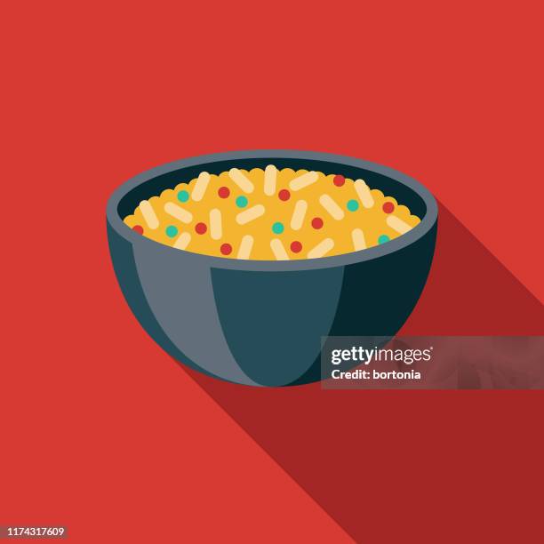 biryani indian food icon - biryani stock illustrations