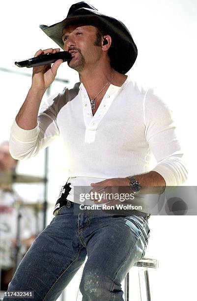 Tim McGraw during 39th Annual Academy of Country Music Awards - Dress Rehearsal at Mandalay Bay Resort and Casino in Las Vegas, Nevada, United States.