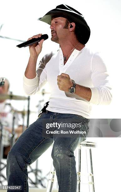 Tim McGraw during 39th Annual Academy of Country Music Awards - Dress Rehearsal at Mandalay Bay Resort and Casino in Las Vegas, Nevada, United States.