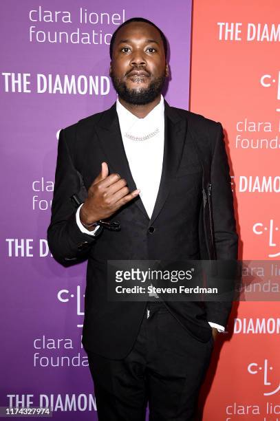 Meek Mill attends Rihanna's 5th Annual Diamond Ball at Cipriani Wall Street on September 12, 2019 in New York City.