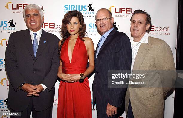 Mel Karmazin, Nelly Furtado, Scott Greenstein and John Cannelli