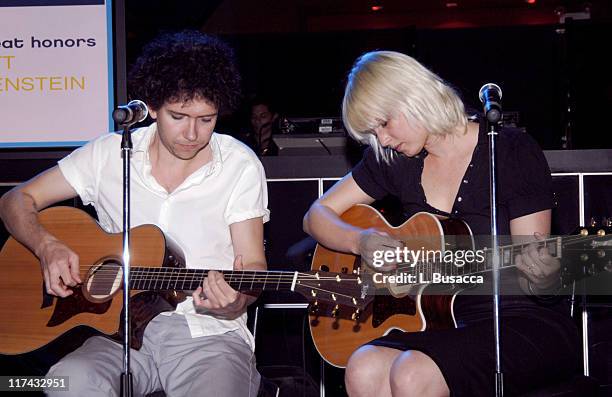 Sune Rose Wagner and Sharin Foo of The Raveonettes