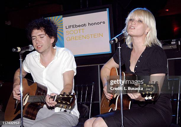 Sune Rose Wagner and Sharin Foo of The Raveonettes