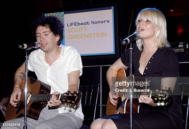 Sune Rose Wagner and Sharin Foo of The Raveonettes