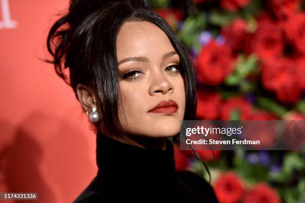 Rihanna attends Rihanna's 5th Annual Diamond Ball at Cipriani Wall Street on September 12, 2019 in New York City.