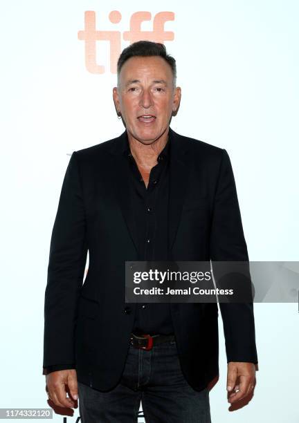 Bruce Springsteen attends the "Western Stars" premiere during the 2019 Toronto International Film Festival at Roy Thomson Hall on September 12, 2019...