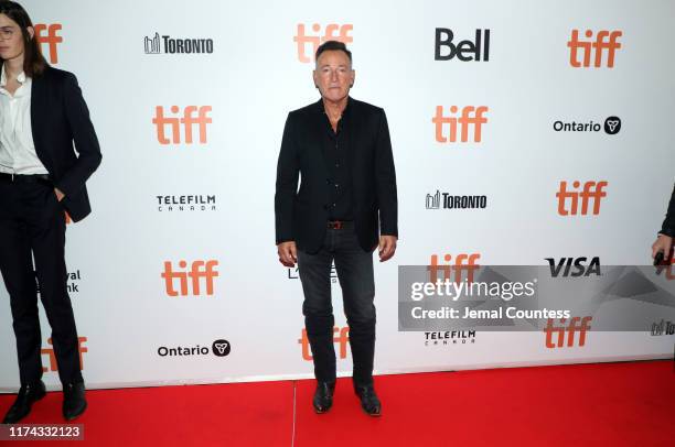 Bruce Springsteen attends the "Western Stars" premiere during the 2019 Toronto International Film Festival at Roy Thomson Hall on September 12, 2019...