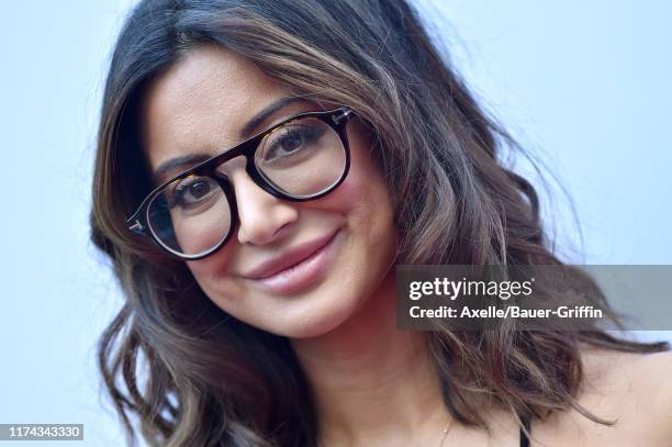 Noureen DeWulf attends the LA Premiere of Entertainment Studios Motion Pictures' "The Wedding Year" at ArcLight Hollywood on September 12, 2019 in...