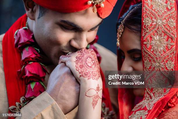 i found my queen in you - hindu wedding ceremony stock pictures, royalty-free photos & images