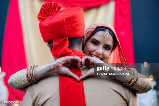 i married the love of my life - hindu wedding ceremony stock pictures, royalty-free photos & images