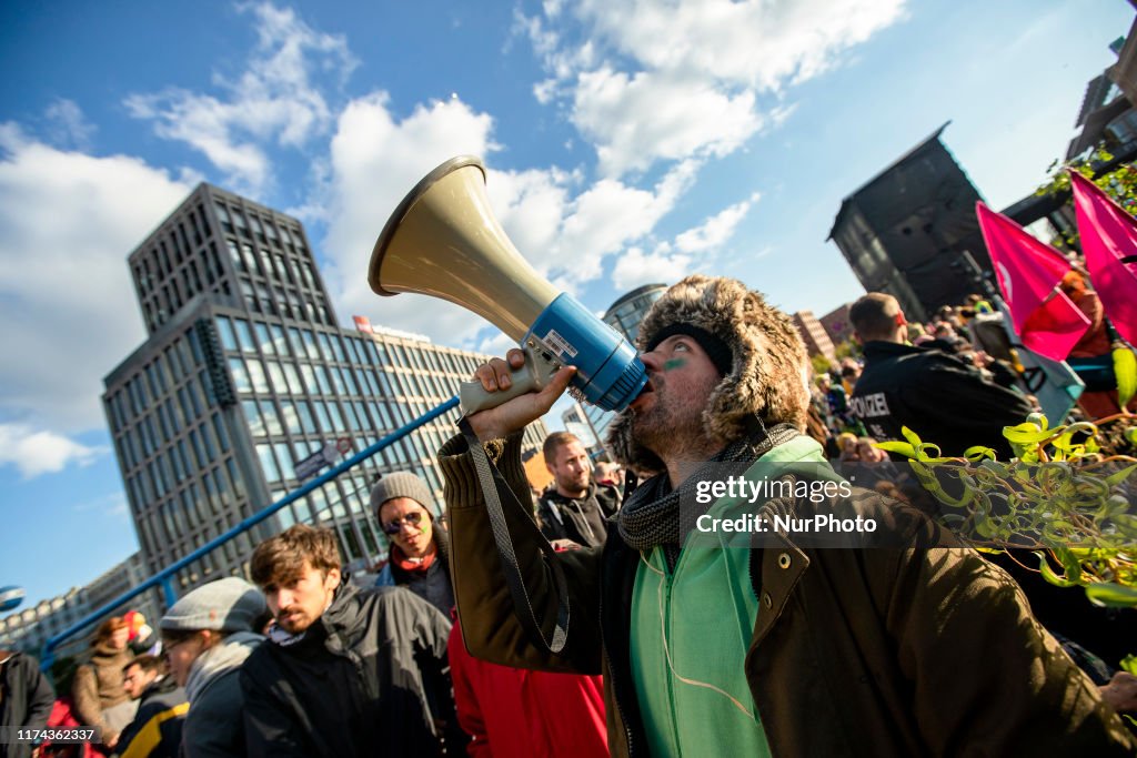 Extinction Rebellion Activists Protest In Berlin
