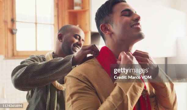 soon your wife will help you with this - hindu wedding ceremony stock pictures, royalty-free photos & images