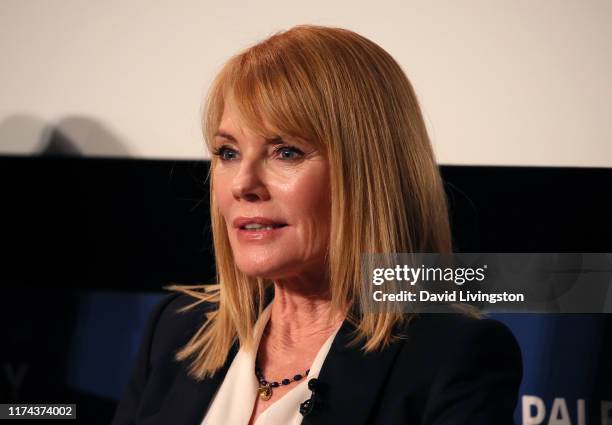 Marg Helgenberger, of "All Rise" speaks on stage at The Paley Center for Media's 2019 PaleyFest Fall TV Previews - CBS at The Paley Center for Media...