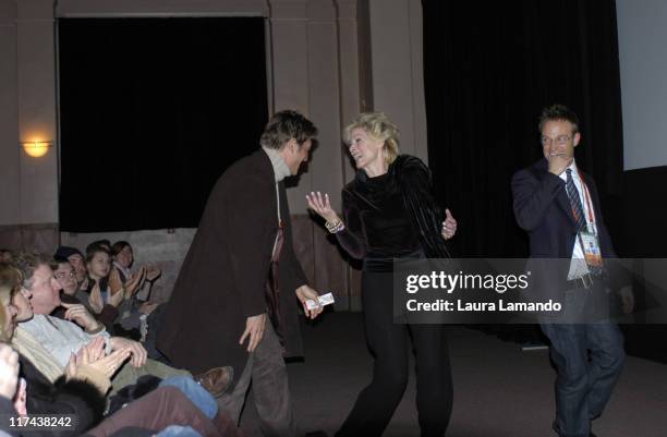Robert Gant, Judith Light and Chad Allen during 2007 Sundance Film Festival - "Save Me" Premiere at Library Center Theatre in Park City, Utah, United...