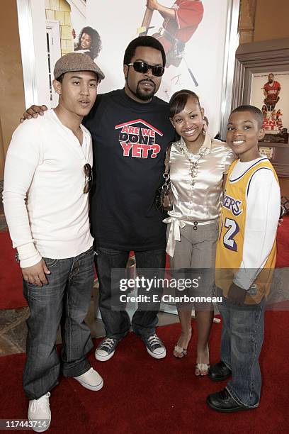 Tahj Mowry, Ice Cube, Aleisha Allen and Philip Daniel Bolden