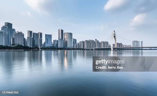 guangzhou city view in autumn - guangdong province stock pictures, royalty-free photos & images