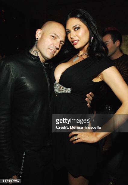 Evan Seinfeld and Tera Patrick during TAO Las Vegas - Sutra Wednesdays Hosted by Tera Patrick Premiering "Mistress Couture" Lingerie - Fashion Show...