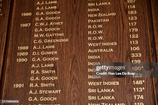 Former county and international cricketer Graham Gooch is photographed for the MCC Magazine on February 14, 2019 in London, England.