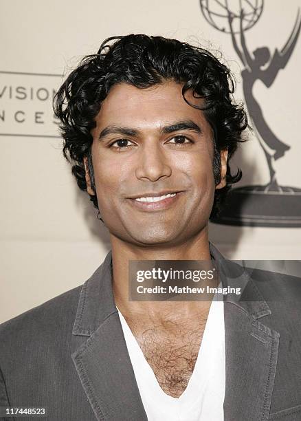 Sendhil Ramamurthy during The Academy of Television Arts and Sciences Presents An Evening with "Heroes" - Red Carpet at Leonard H. Goldenson Theatre...