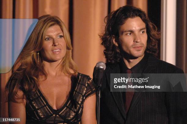 Connie Britton and Santiago Cabrera during The 11th Annual PRISM Awards - Award Ceremony at Beverly Hills Hotel in Beverly Hills, California, United...