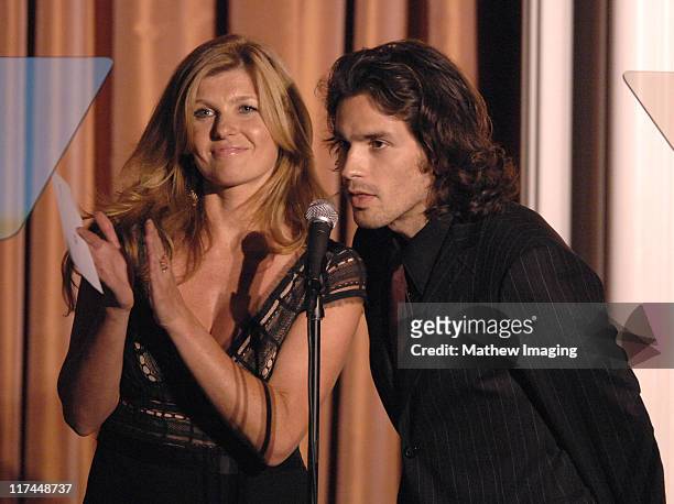 Connie Britton and Santiago Cabrera during The 11th Annual PRISM Awards - Award Ceremony at Beverly Hills Hotel in Beverly Hills, California, United...