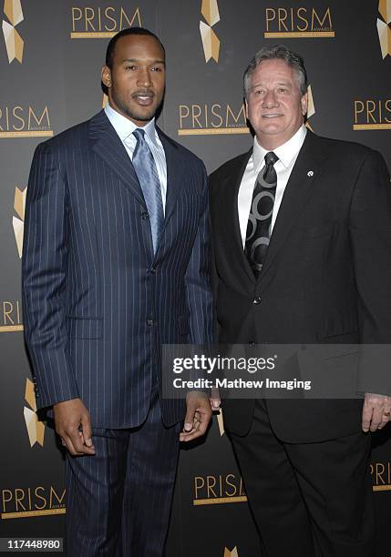 Henry Simmons and Brian Dyak, president and CEO of EIC
